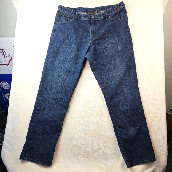 Marmot Jeans Men's 38 Dark wash denim - Picture 1 of 10